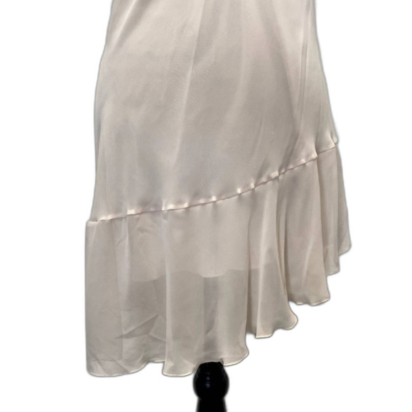 Linea Donatella White Lace Trim Chemise - Picture 3 of 6